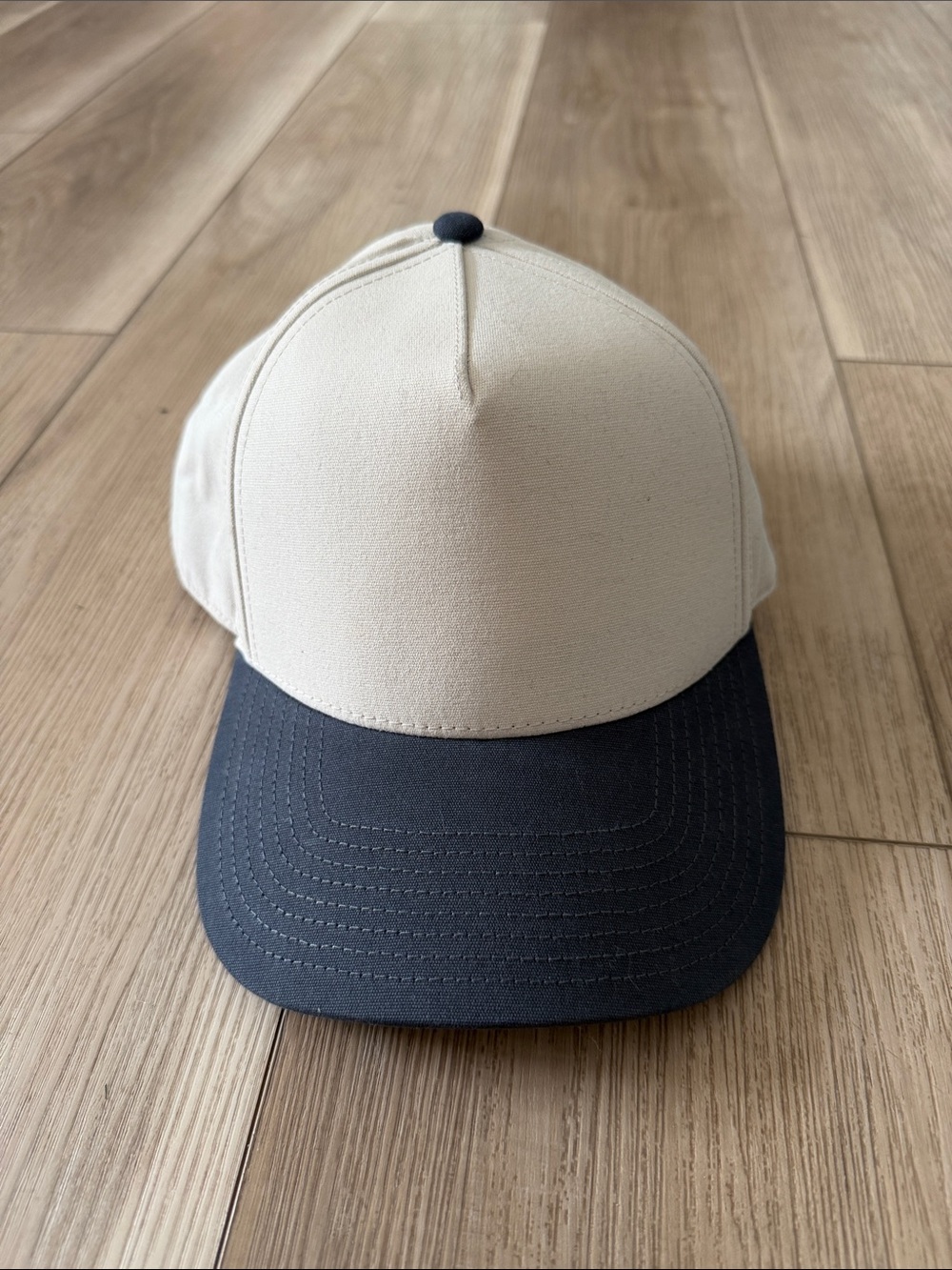 Branded Bills Bare Curved 5 Panel Canvas Hat - Brand New